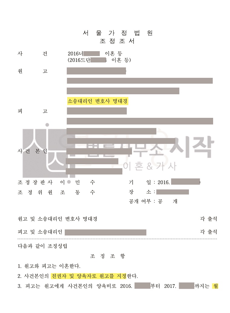 뚱뚱해서 게으르다는 시어머니 및 시누이들의 모욕으로 인한 이혼소송 사례